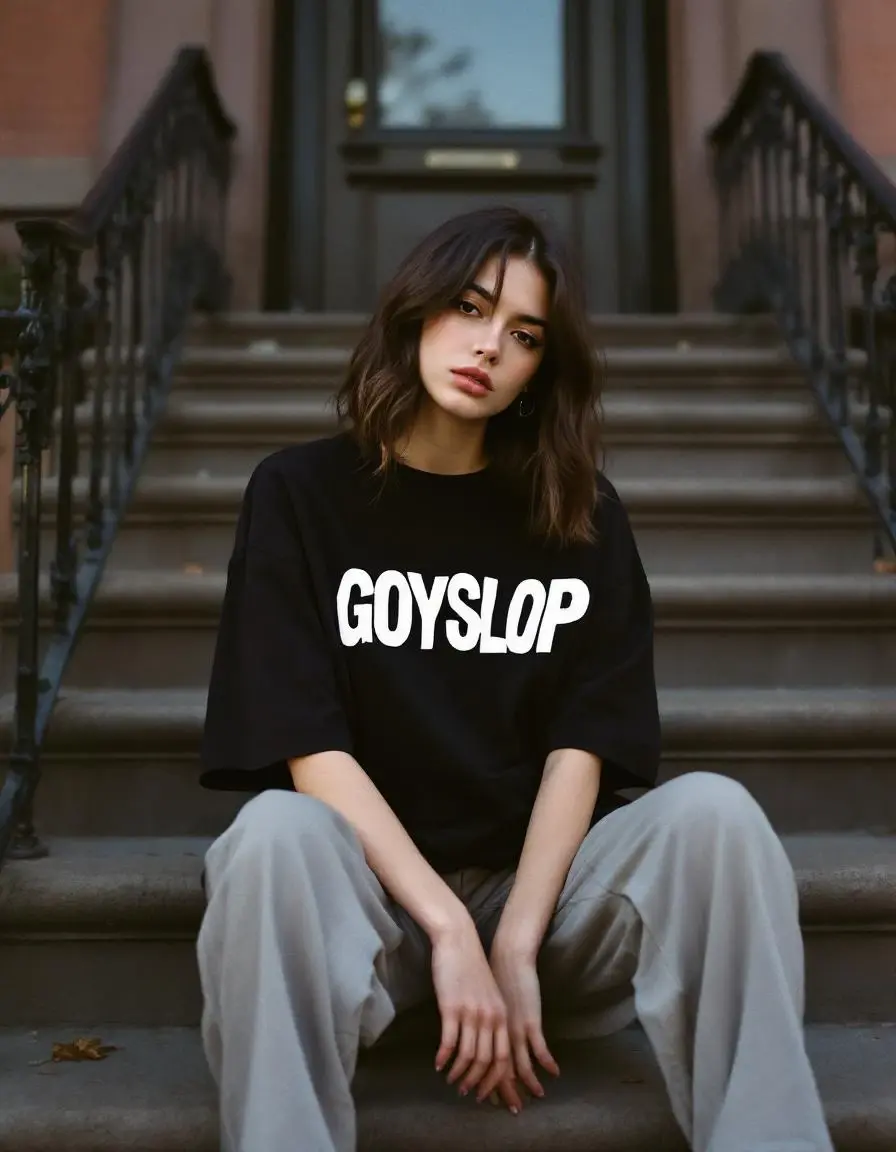 GOYSLOP Black Tee — photo 1
